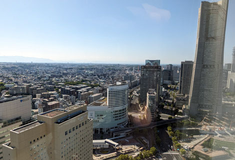 横浜市役所のレセプションルーム