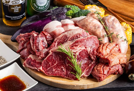 BBQメニューの一部