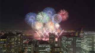 みなとみらいスマートフェスティバルの花火
