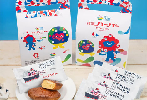 「ミャクミャク」とコラボ