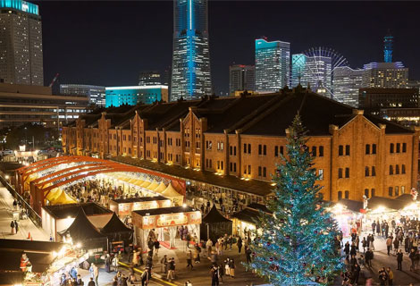 巨大クリスマスツリー