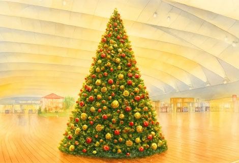 横浜港大さん橋クリスマスツリー