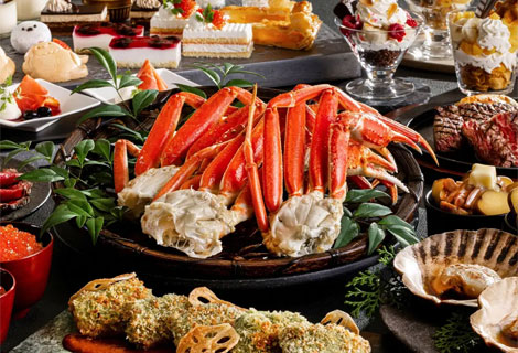 北海道の冬の味覚が勢ぞろい