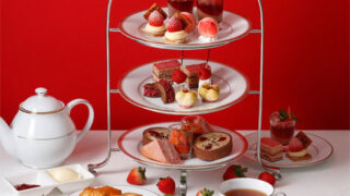 苺のアフタヌーンティー