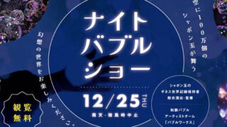 ナイトバブルショー