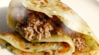 葱肉巻餅（ねぎにくまきもち）