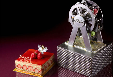 スペシャルケーキ「フレジェ ピスターシュ」