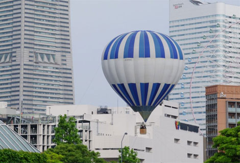 熱気球係留搭乗体験会